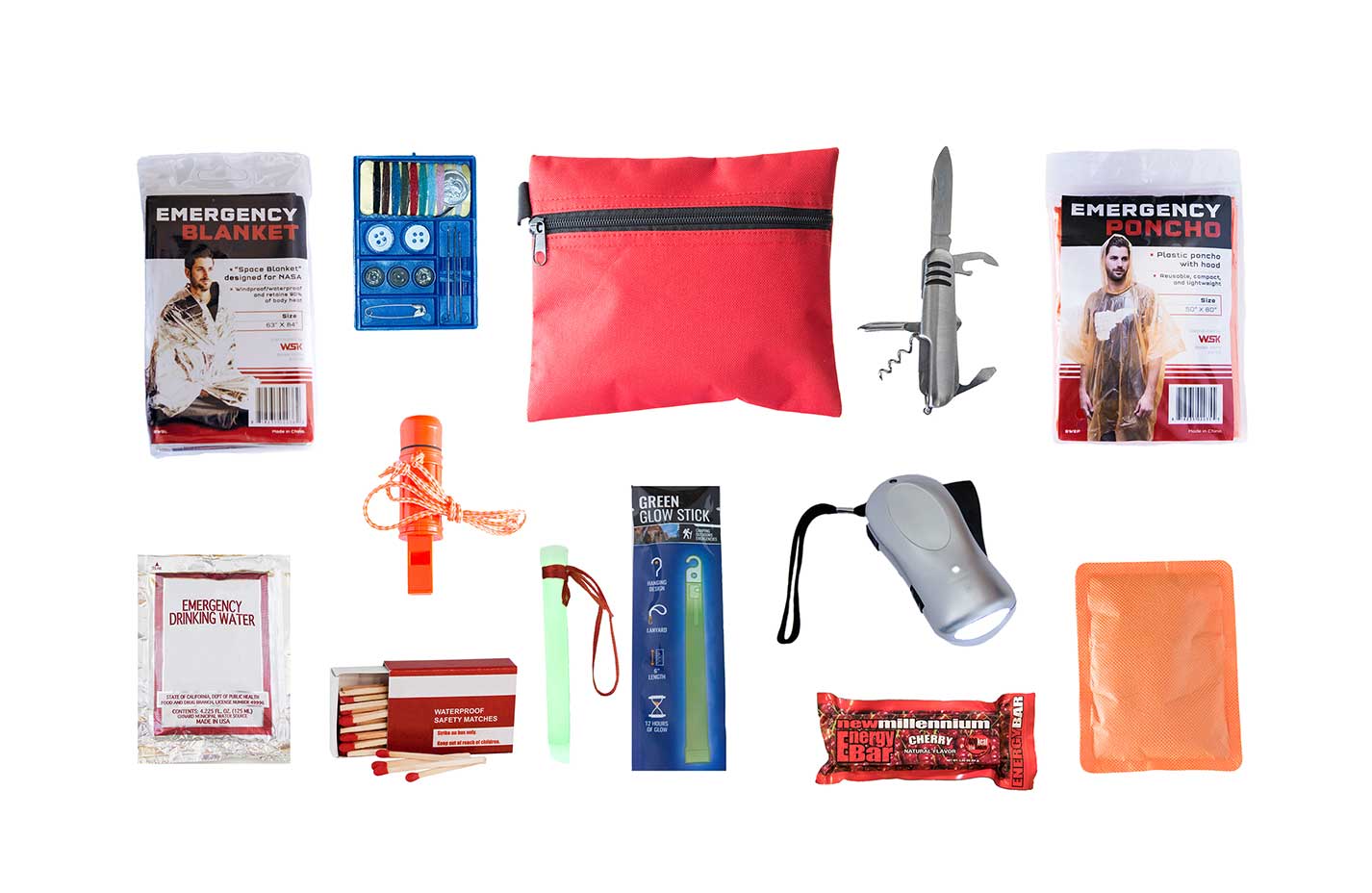 DET (Detroit) City Mini Bag Emergency Kit - For Him